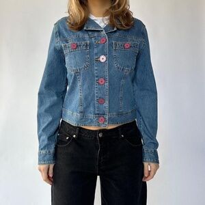Jean Jacket 90's Small Bill Blass Indie